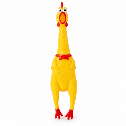 Interactive Rubber Toy for Dogs Play Session Laugh