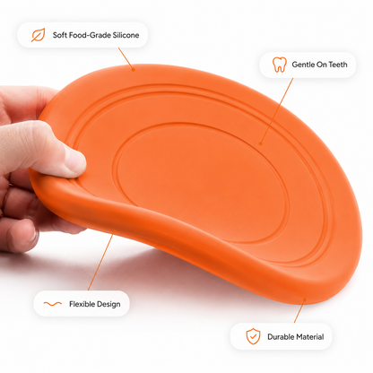 Silicone Dental Care Tool for Dogs Soft Flying