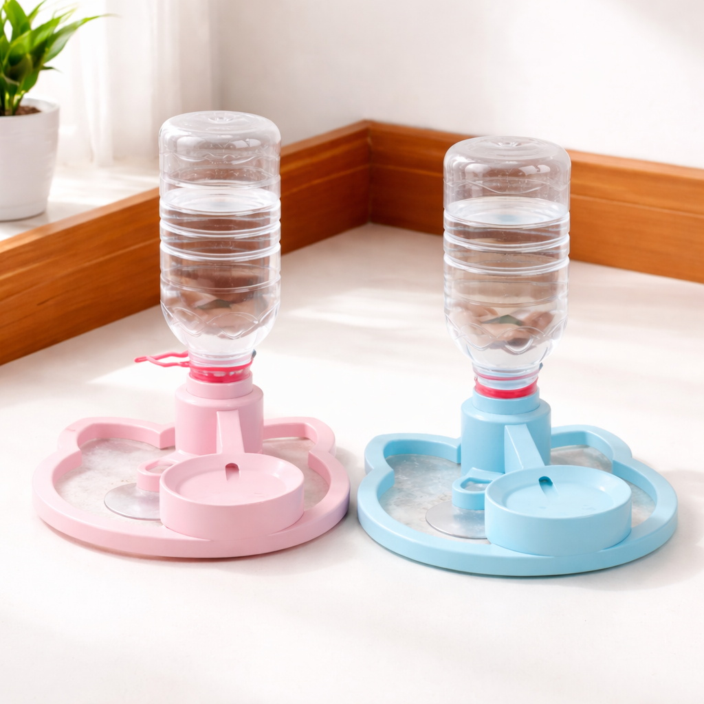 Water Fountain for Cats & Dogs Mess Hydration