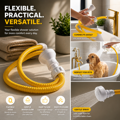 Bath Sprayer for Cats & Dogs Stress Time