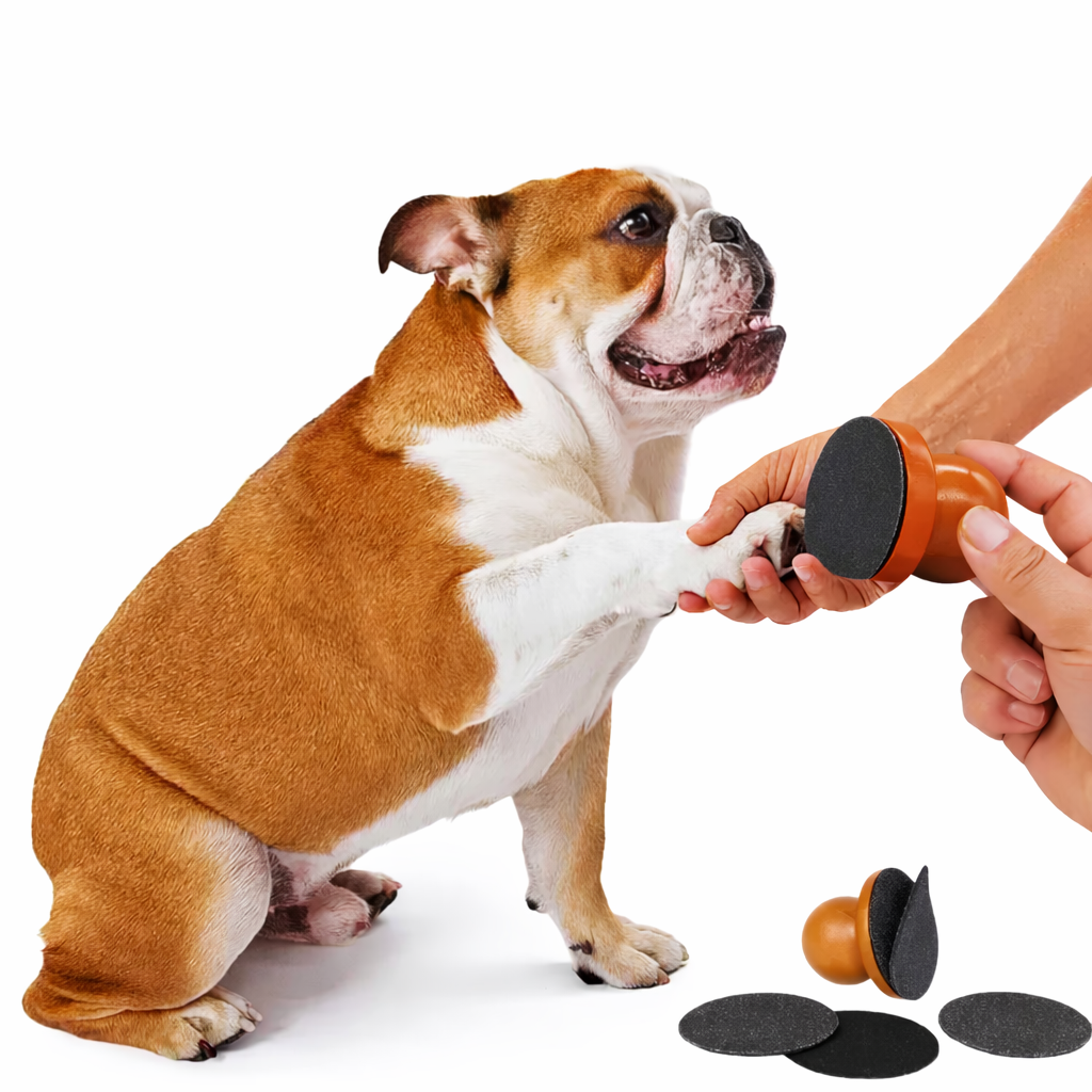 Wood Nail Grinder for Dogs Replace Grooming Anxiety