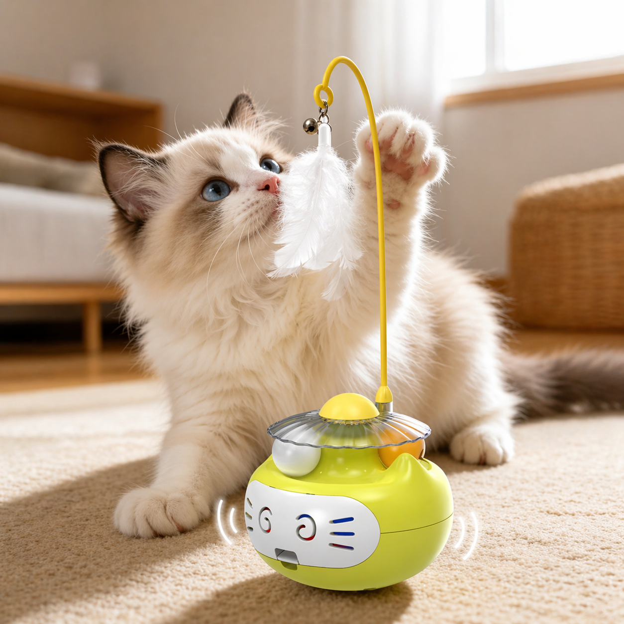 Interactive Toy for Cats Playful Hunters Again Premium