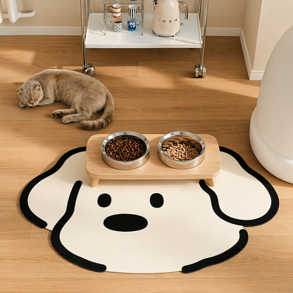 Cartoon Slow Feeder Bowl for Cats & Dogs