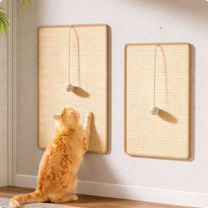 Wall Scratching Post for Cats Protect Furniture While