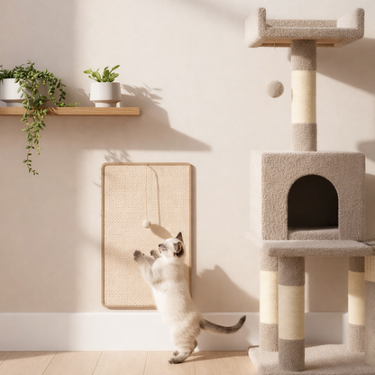 Wall Scratching Post for Cats Protect Furniture While