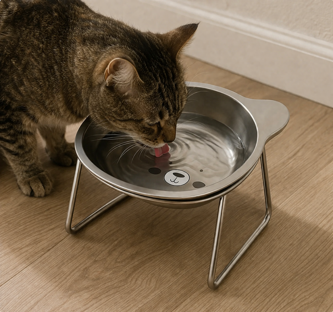 Slow Stainless Steel Feeder Bowl for Dogs Meal
