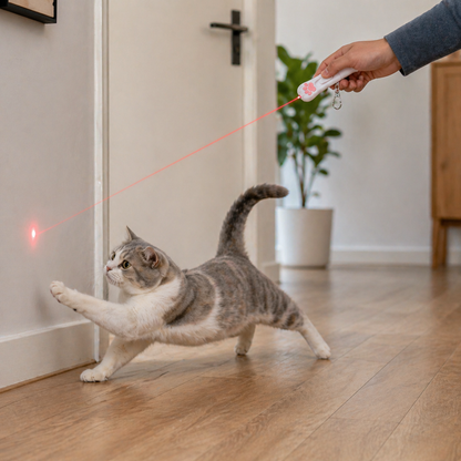 Automatic Laser Pointer Toy for Cats Play Everyday