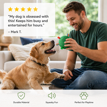 Interactive Ball Toy for Cats & Dogs Endless Play