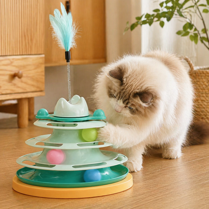 Scratching Post for Cats Playful Hunters Endless Premium