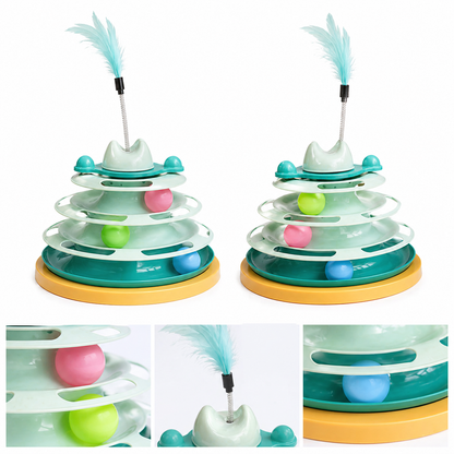 Scratching Post for Cats Playful Hunters Endless Premium