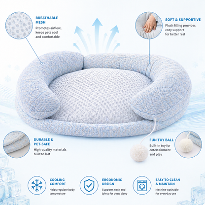 Cozy Bed for Cats & Dogs Cool Cosy