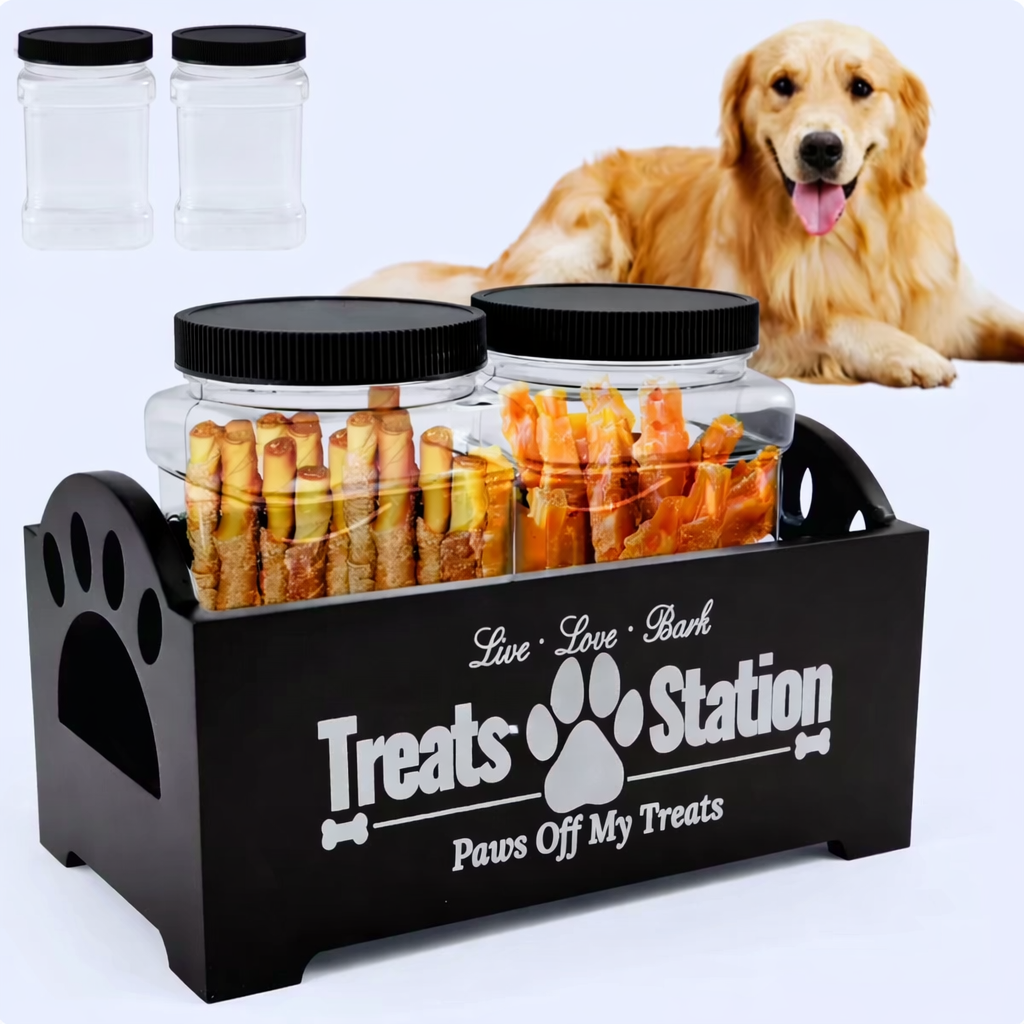 Airtight Treat Jar for Dogs Treats Fresh Organised