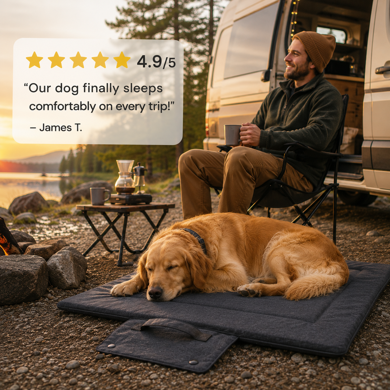 Cozy Bed for Cats & Dogs Travel Soft