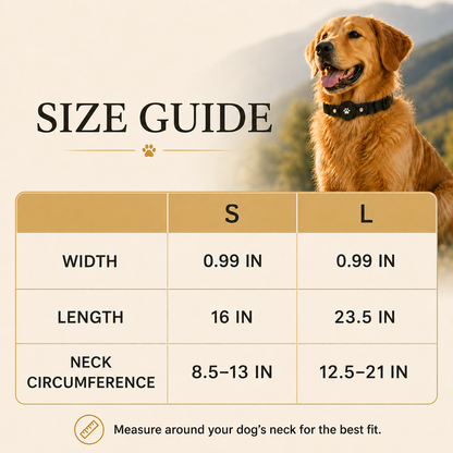 Waterproof GPS Tracker Dog Collar – Real-Time Location Tracking, No Monthly Fee, Works with Apple Find My & Android