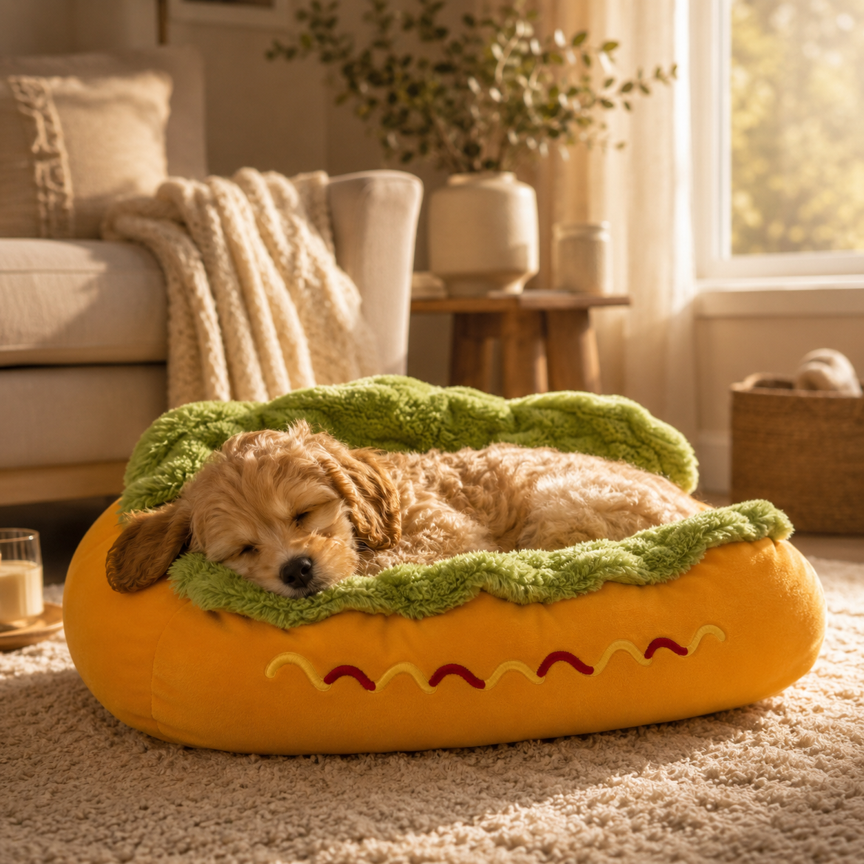 Cozy Plush Bed for Cats & Dogs Ultra