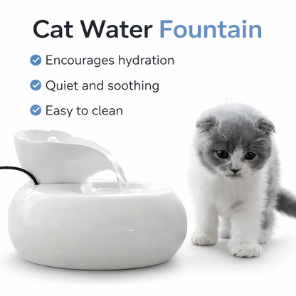 Water Fountain for Cats & Dogs Fresh Pets