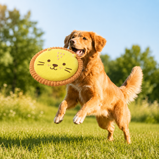 Plush Toy for Dogs Built Play Exercise Soft