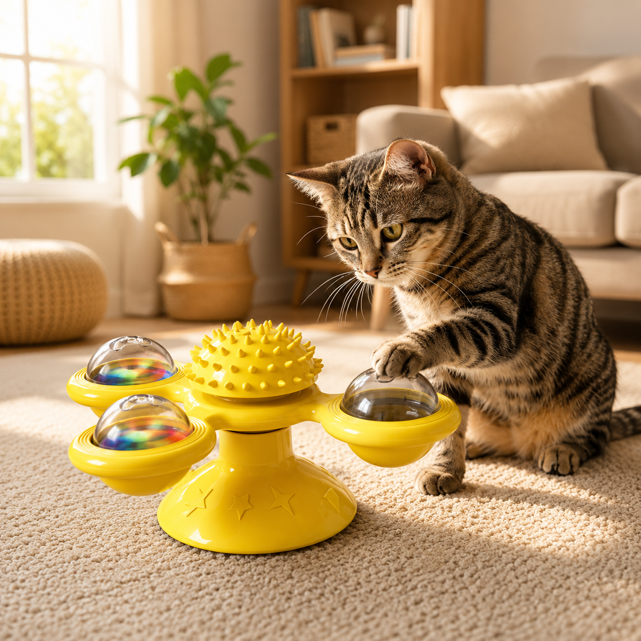 Massager for Cats Encourages Natural Hunting Behaviour Premium