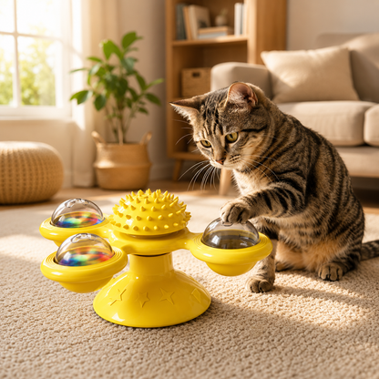 Massager for Cats Encourages Natural Hunting Behaviour Premium