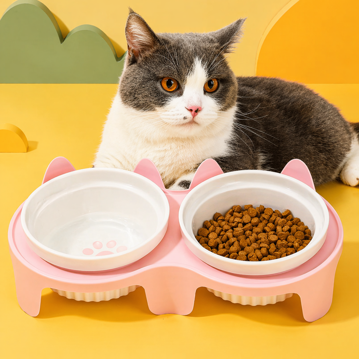 Water Fountain for Cats & Dogs Meal Reduce