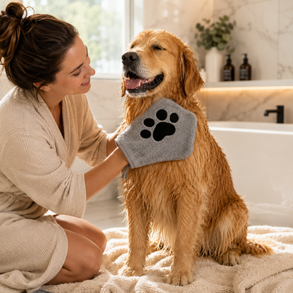 Drying Towel for Cats & Dogs Bath Time
