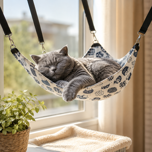 Hammock for Cats Window Seat Encourages Premium Everyday