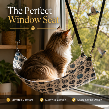 Hammock for Cats Window Seat Encourages Premium Everyday