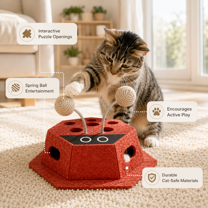 Slow Feeder Bowl for Cats Everyday Play Exciting
