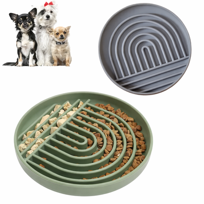 Silicone Slow Feeder Lick Mat for Cats & Dogs