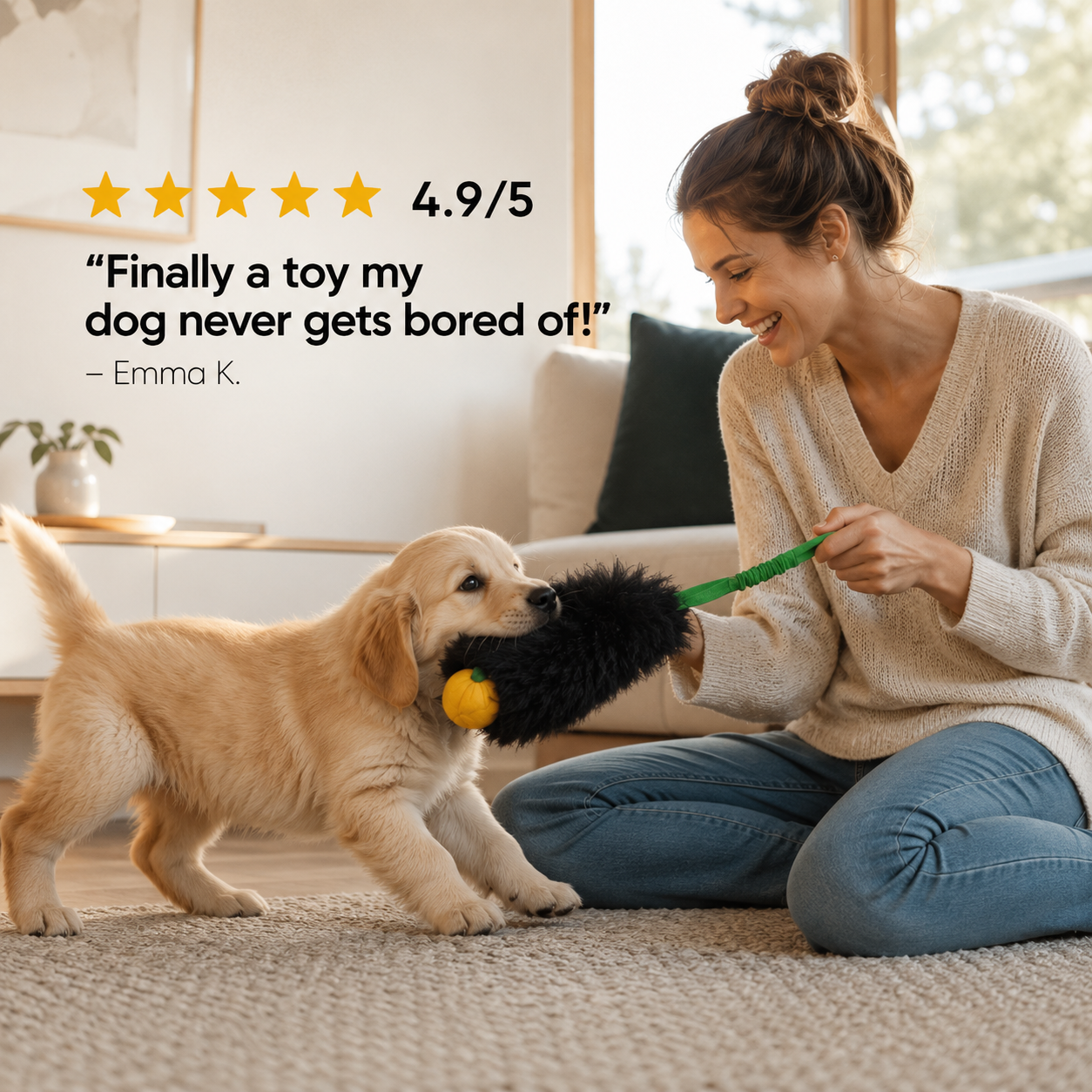Tug Toy for Dogs Everyday Play Exciting Exercise