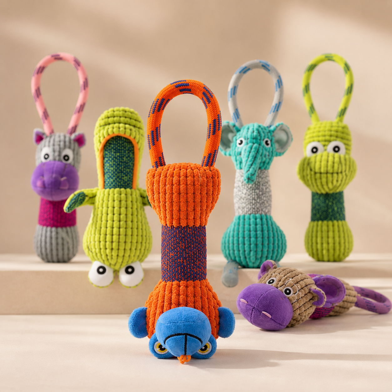 Dental Care Tool for Dogs Entertained Great Toss