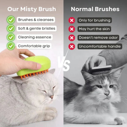 Massager for Cats Ready Give Grooming Steamy Premium