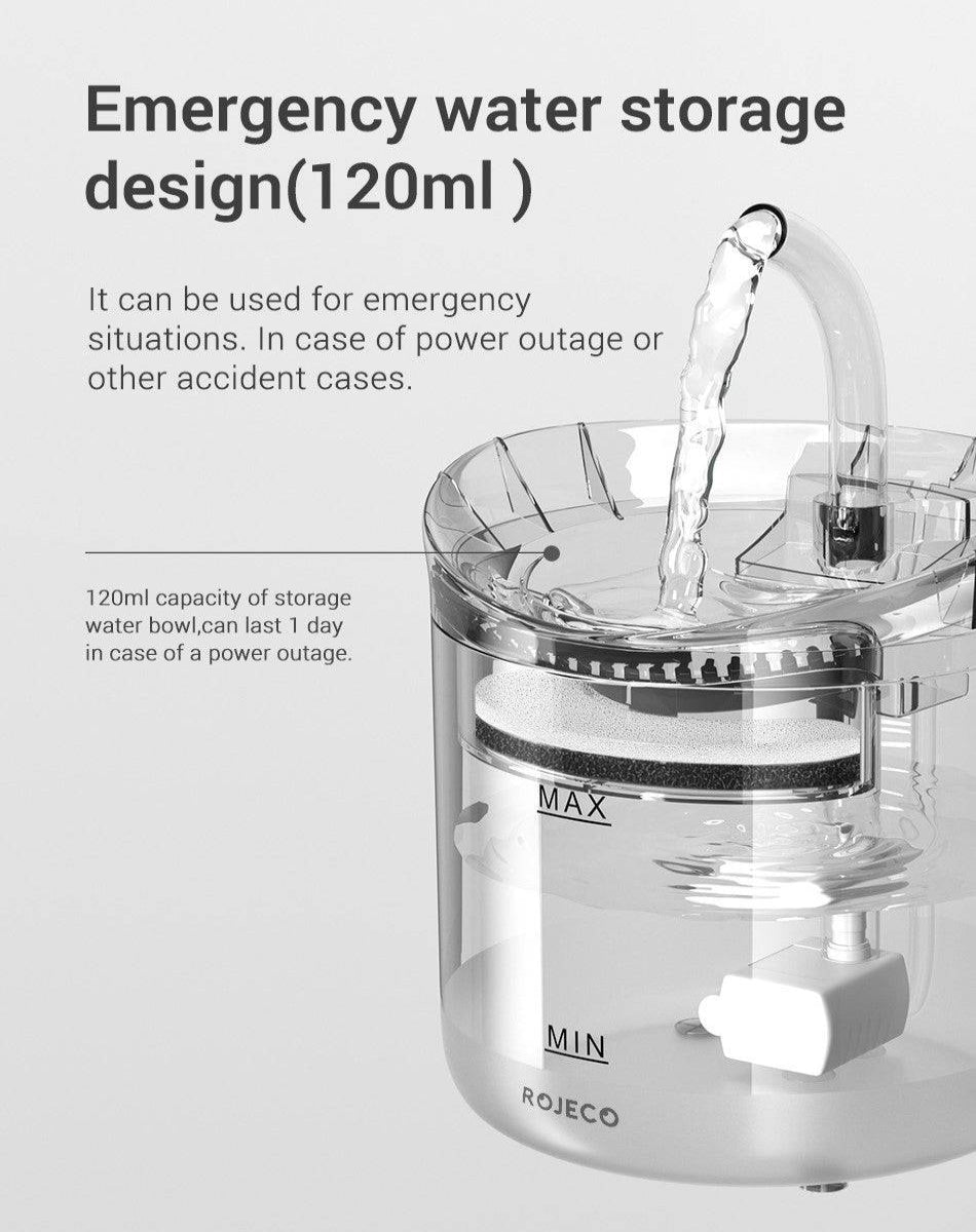 Automatic Water Fountain for Cats Dehydrated Smart Promotes 2L