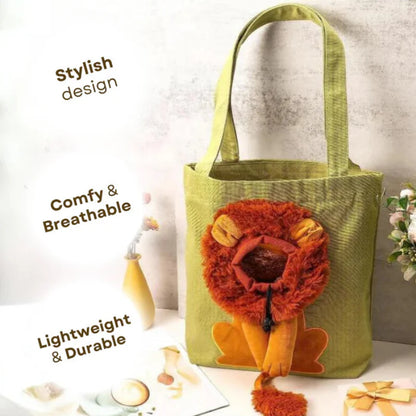Cozy Stylish Mesh Carrier Bag for Cats Travel