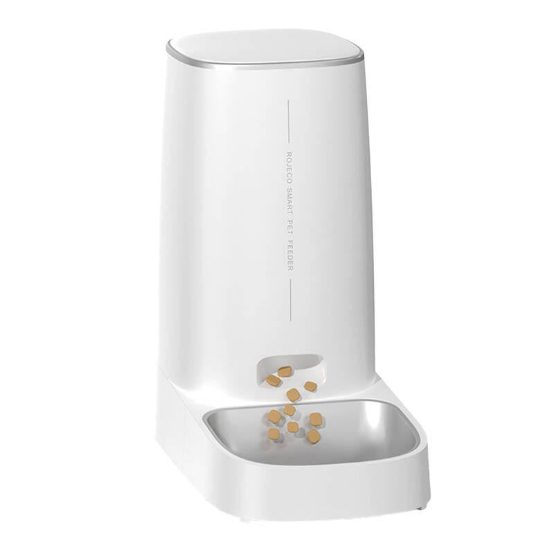 Automatic Stainless Steel Slow Feeder Bowl for Cats 4L
