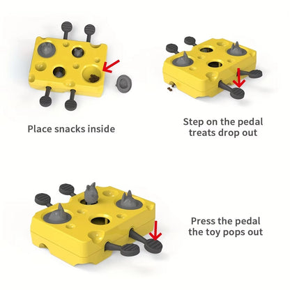 Slow Feeder Bowl for Cats Smart Play Feeding