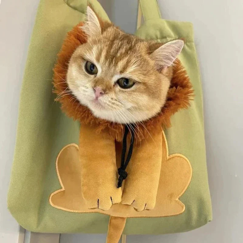 Cozy Stylish Mesh Carrier Bag for Cats Travel
