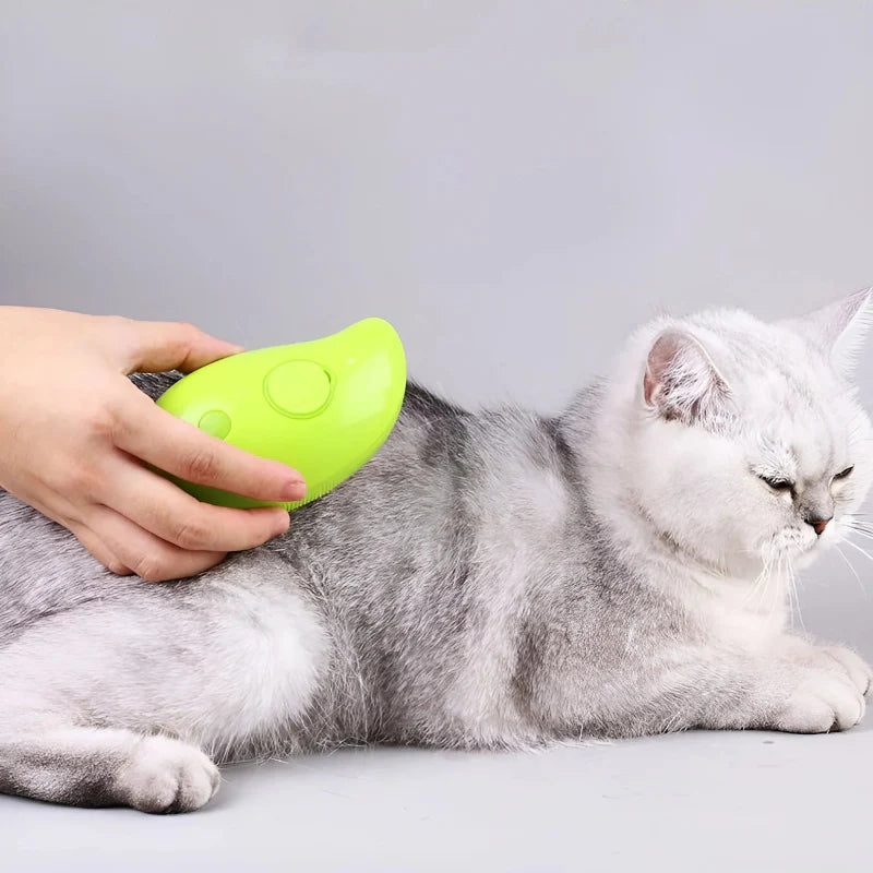Massager for Cats Ready Give Grooming Steamy Premium