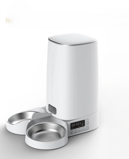 Automatic Remote Slow Feeder Bowl for Cats Waiting 4L