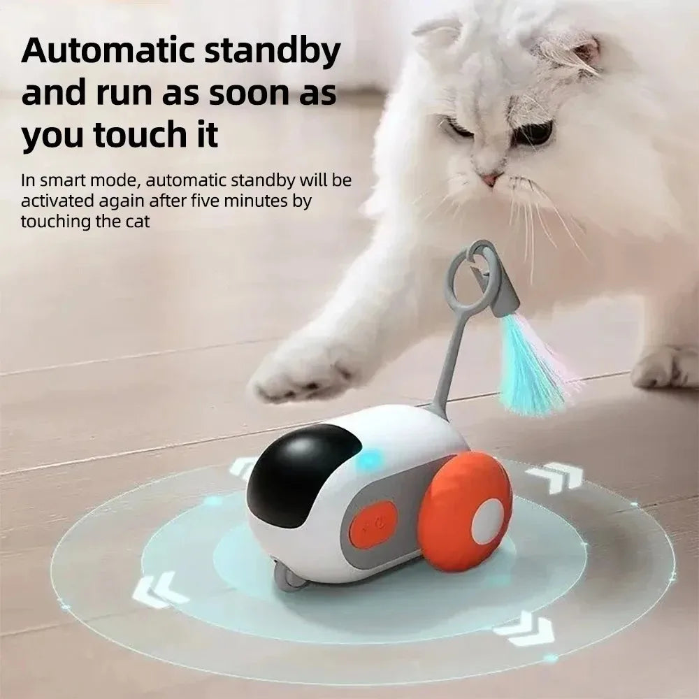 Smart Automatic Wand Teaser for Cats Interactive Playtime
