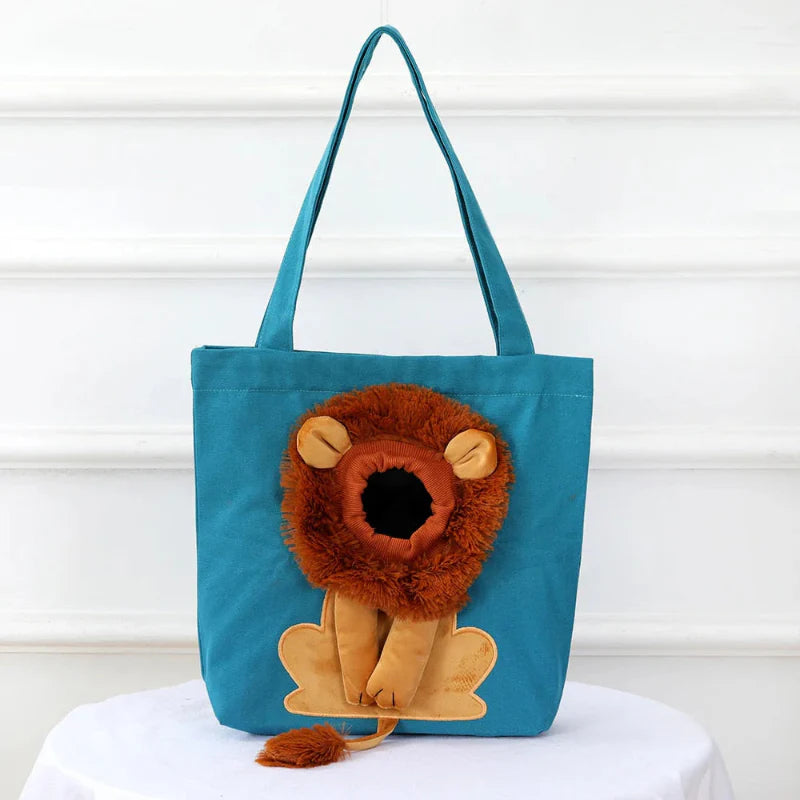 Cozy Stylish Mesh Carrier Bag for Cats Travel