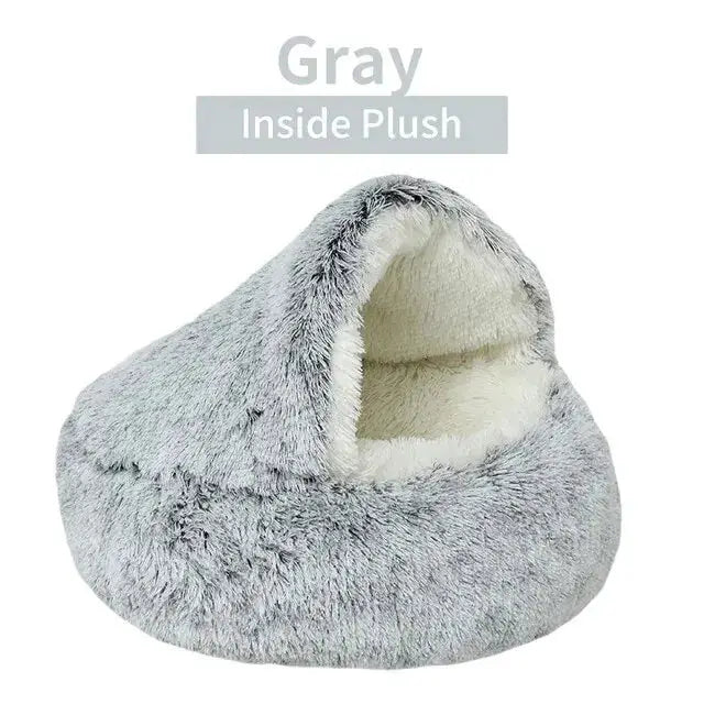 Soft Cozy Plush Bed for Cats & Dogs