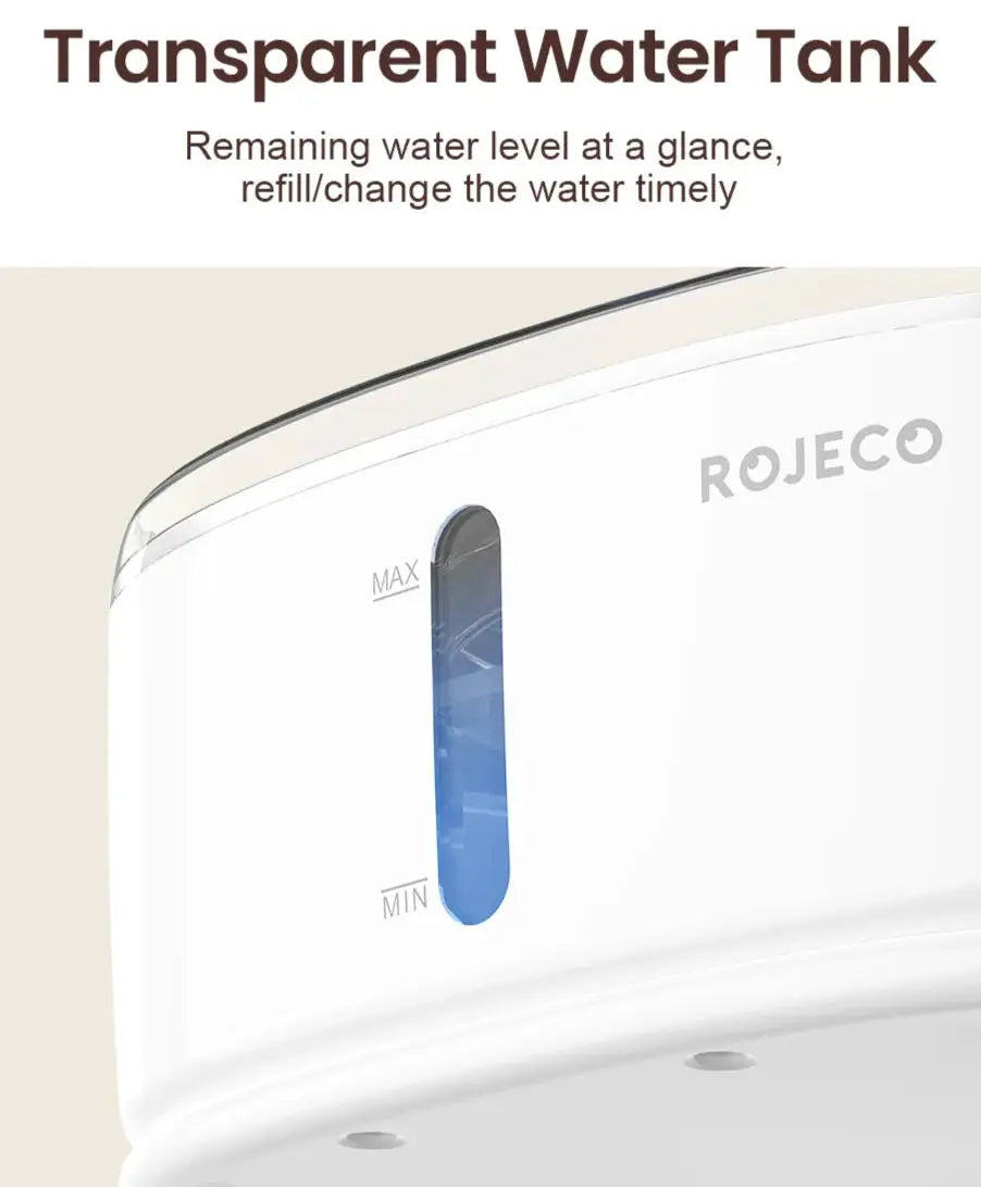Automatic Dual Water Fountain for Cats Hydrated Healthy 2.5L