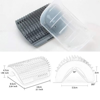 Self Cleaning Massager for Cats Groom Scratch Soothe