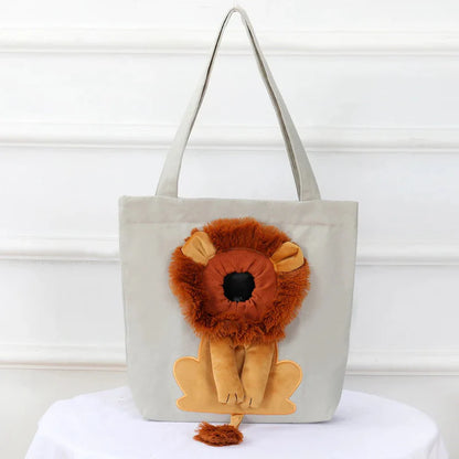 Cozy Stylish Mesh Carrier Bag for Cats Travel