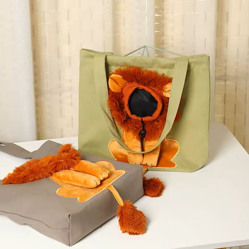 Cozy Stylish Mesh Carrier Bag for Cats Travel