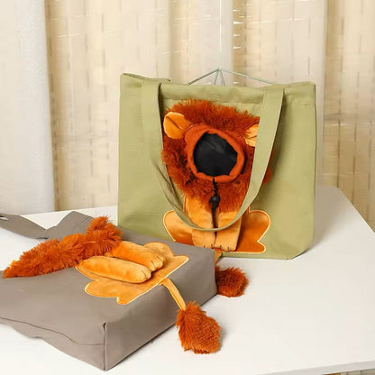 Cozy Stylish Mesh Carrier Bag for Cats Travel