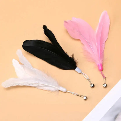 Interactive Engaging Wand Teaser for Cats Restless Feather