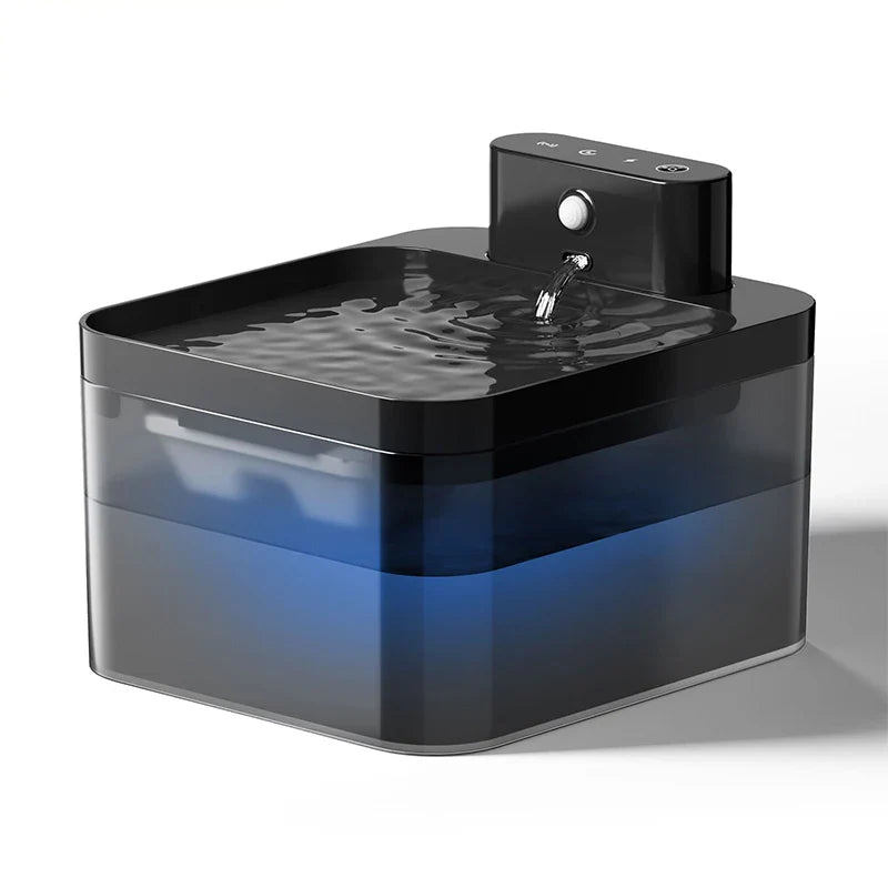 Wireless Automatic Water Fountain for Cats Hydration Rechargeable