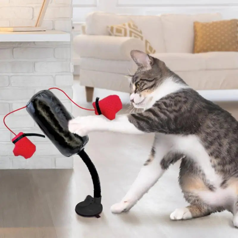 Interactive Toy for Cats Unleash Inner Boxer Punching
